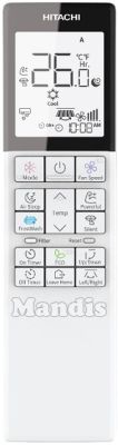 Original remote control HITACHI RC-AGU1EA0G
