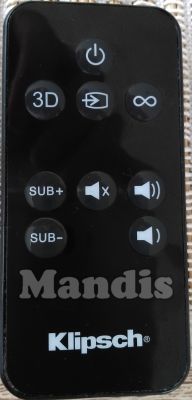 Original remote control KLIPSCH SB-120