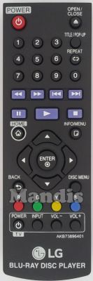 Original remote control LG AKB73896401 Original remote control LG AKB73896401