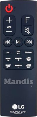 Original remote control LG AKB75595416 Original remote control LG AKB75595416