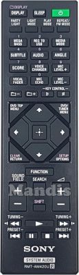 Original remote control SONY RMT-AM420U (149344811) Original remote control SONY RMT-AM420U (149344811)