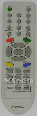 Remote control for LG MI-6710V00090A Remote control for LG MI-6710V00090A