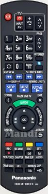 Original remote control PANASONIC HDD Recorder IR6 (N2QAYB000914) Original remote control PANASONIC HDD Recorder IR6 (N2QAYB000914)