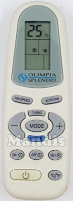 Original remote control OLIMPIA SPLENDID OLI001
