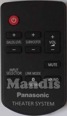 Original remote control PANASONIC N2QAYC000083