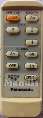 Original remote control PANASONIC F-56TXZ