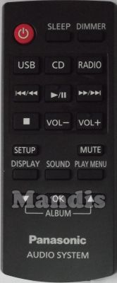 Original remote control PANASONIC N2QAYC000080