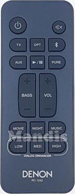 Original remote control DENON RC-1242 (919307102270S)