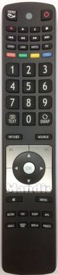 Original remote control TELEFUNKEN RC5110 (30069940)