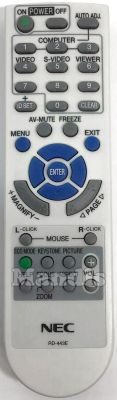 Original remote control NEC RD-443E (7N900731)