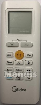 Original remote control MIDEA RG70A1BGEF