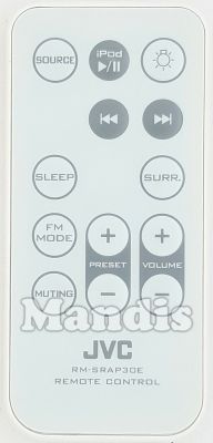 Original remote control JVC RM-SRAP30E