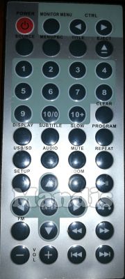 Original remote control SPEED SOUND MON85DVD