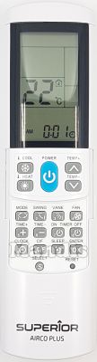 Universal remote control DAEWOO Aircoplus (42530) Universal remote control DAEWOO Aircoplus (42530)