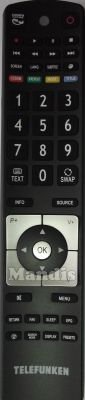 Original remote control TELEFUNKEN RC5110 (20522534)