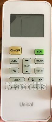 Original remote control UNICAL RG52E1-BGEF
