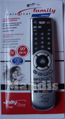 Universal remote control SONY FamilySony Universal remote control SONY FamilySony