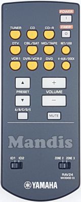 Original remote control YAMAHA RAV24 (WH30450)