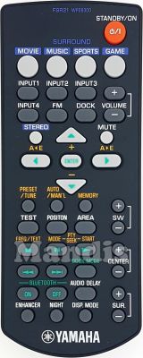 Original remote control YAMAHA FSR21 (WP083000)