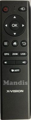 Original remote control X.VISION 06-B88W16