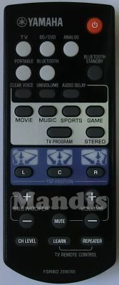 Original remote control YAMAHA FSR80 (ZG807600)