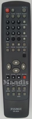 Original remote control YOUMOT SR-62A