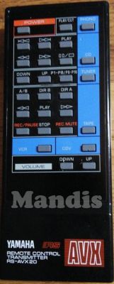 Original remote control YAMAHA RS-AVX20