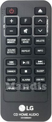 Original remote control LG COV33552401 Original remote control LG COV33552401