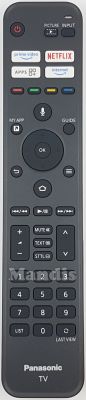 Original remote control PANASONIC RC44255 (30120852)