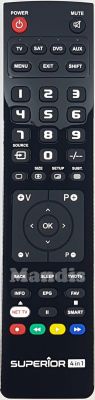 Replacement remote control Silvercrest DC5900 Replacement remote control Silvercrest DC5900