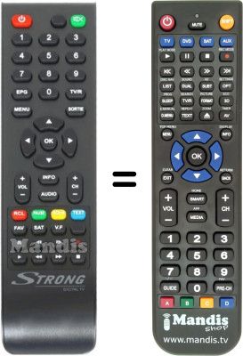 Replacement remote control TEKCOMM TCT1400