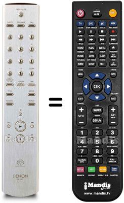 Replacement remote control Denon RC-997