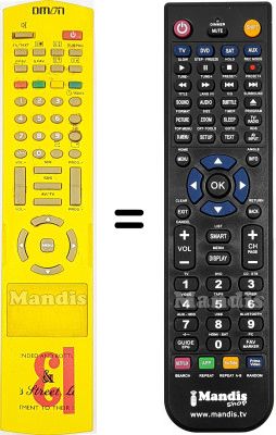 Replacement remote control Omon-JB