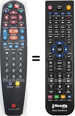 Replacement remote control REMCON2222