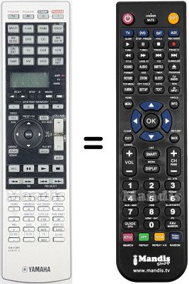 Replacement remote control RAV386