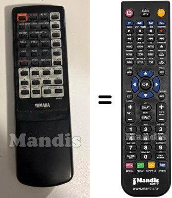 Replacement remote control Yamaha VR09410