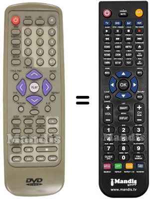 Replacement remote control Diamond REMCON564