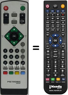 Replacement remote control Metronic ZAPBOX SINGLE 4.2