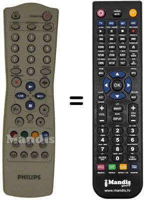 Replacement remote control SCHNEIDER FRANCE 14 PV 203 Replacement remote control SCHNEIDER FRANCE 14 PV 203