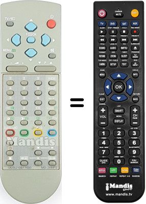 Replacement remote control 1AV0U10B17600