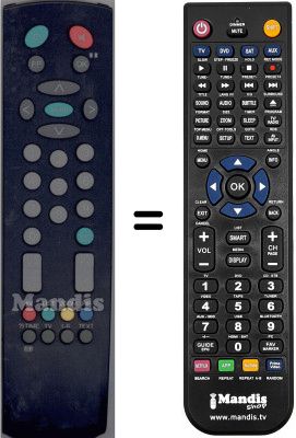 Replacement remote control Schaub Lorenz SL 8700 Z