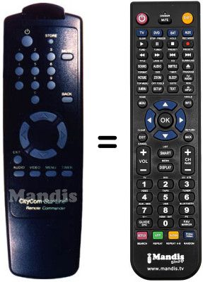 Replacement remote control 260304