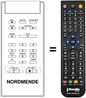 Replacement remote control 273.952 Replacement remote control 273.952