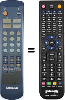 Replacement remote control 3F14-00034-140