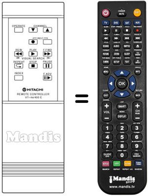 Replacement remote control 56.38878