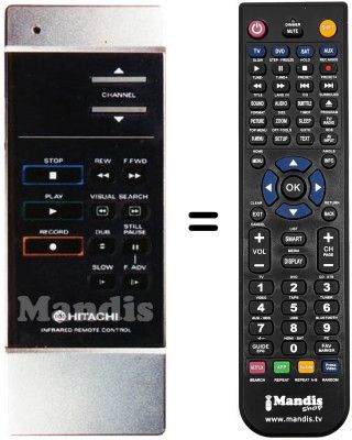 Replacement remote control 56.39791