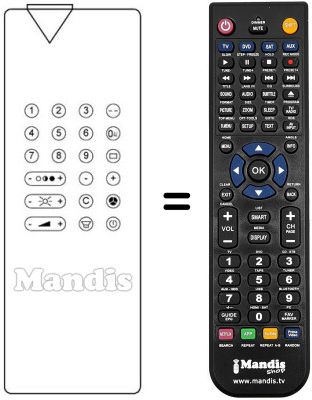 Replacement remote control CM 1