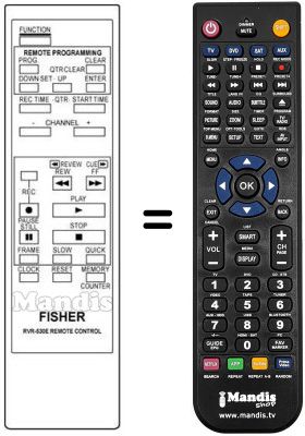 Replacement remote control 6210051122