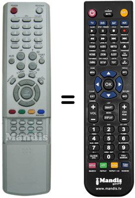 Replacement remote control BN59-00463A