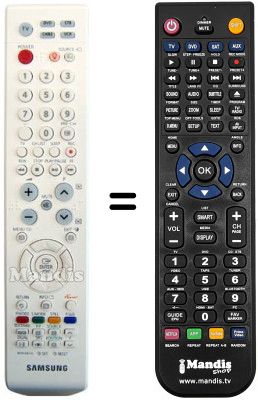 Replacement remote control Samsung LE 40R81W